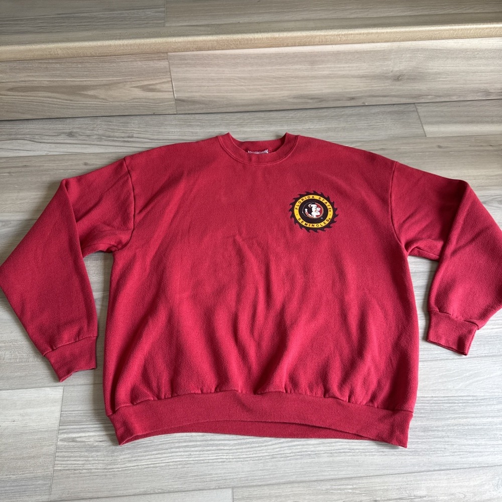Vintage 90's Lee Sport Florida State Seminoles Crewneck Sweatshirt Size XL USA
